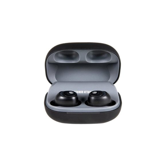 Wicked Black WI-TW3950 Cron TWS Earbud w/Wireless Charging NIB - Picture 1 of 1